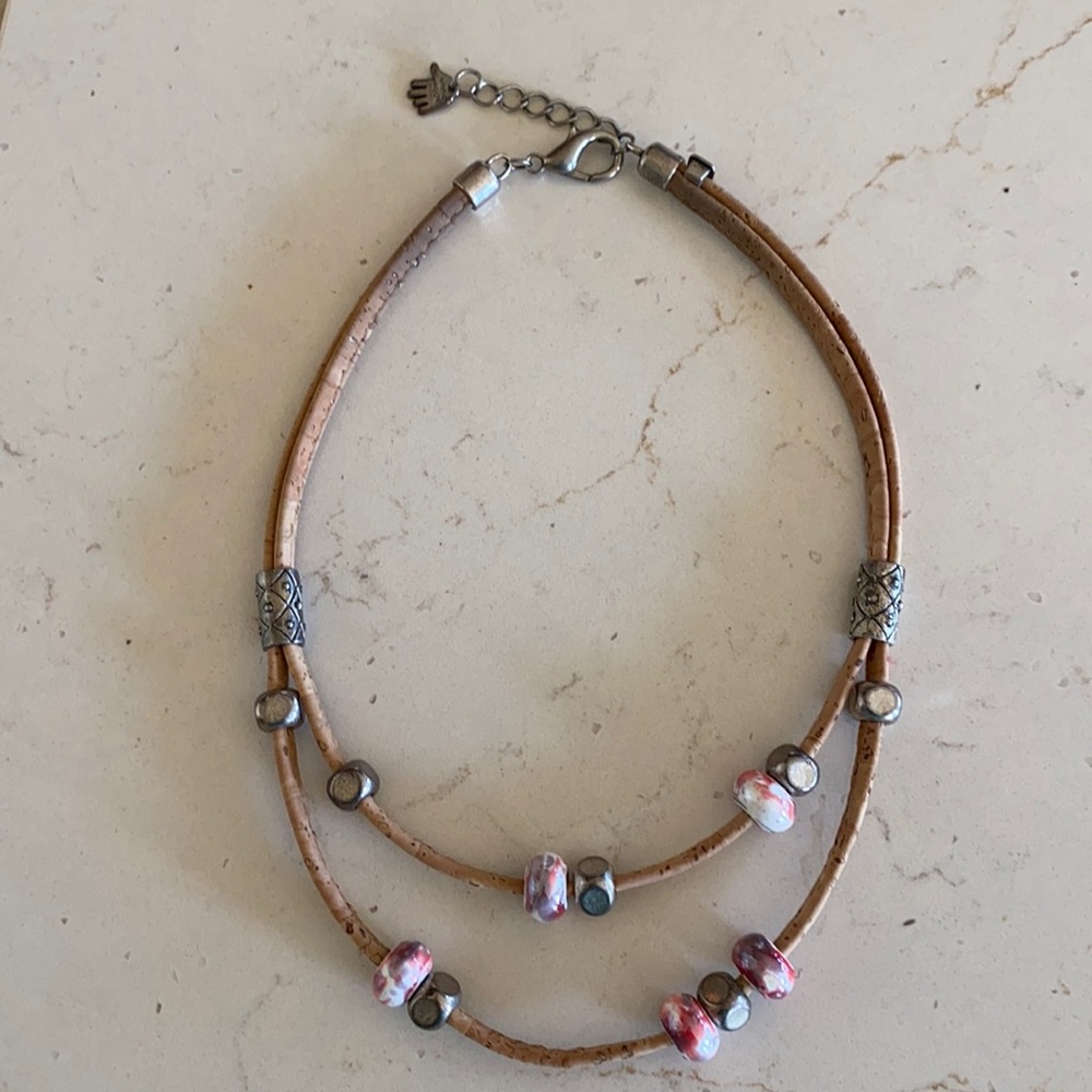 Cork necklace from Portugal